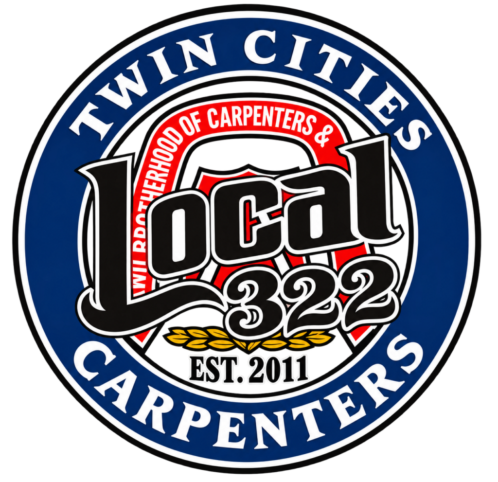 twin cities carpenters local 322 emblem